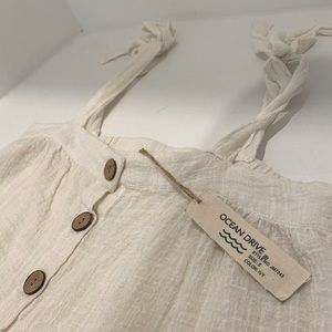 Beach Flowy Tank Top - Size Small